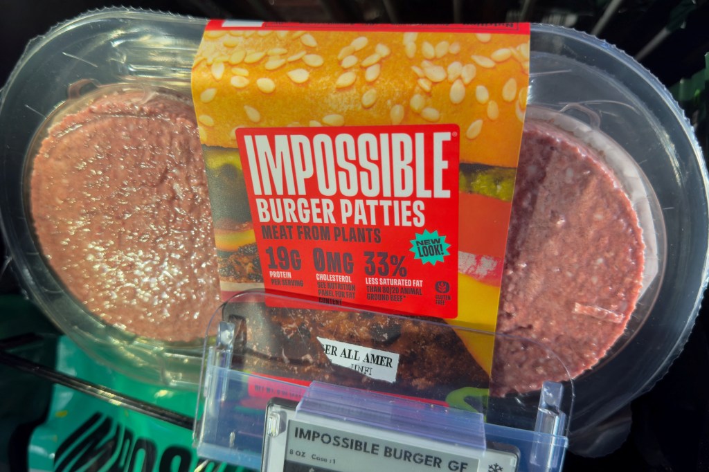 Impossible Foods ground beef patties