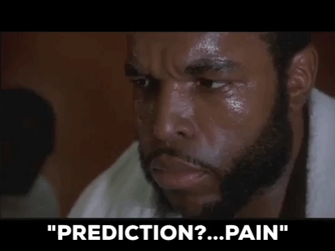What are everyone's predictions for the Summer of Pain ...